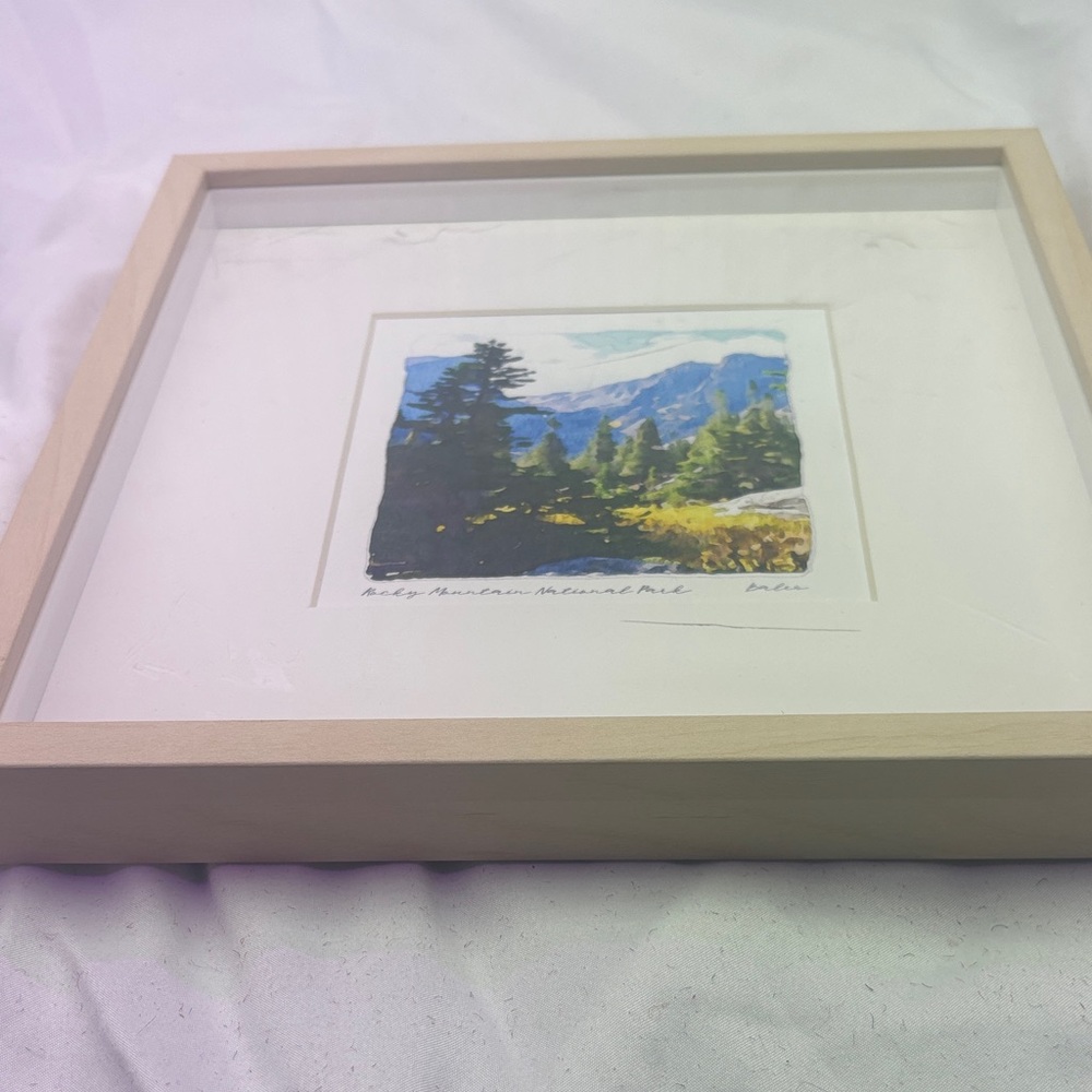Framed Nature Landscape Art Print